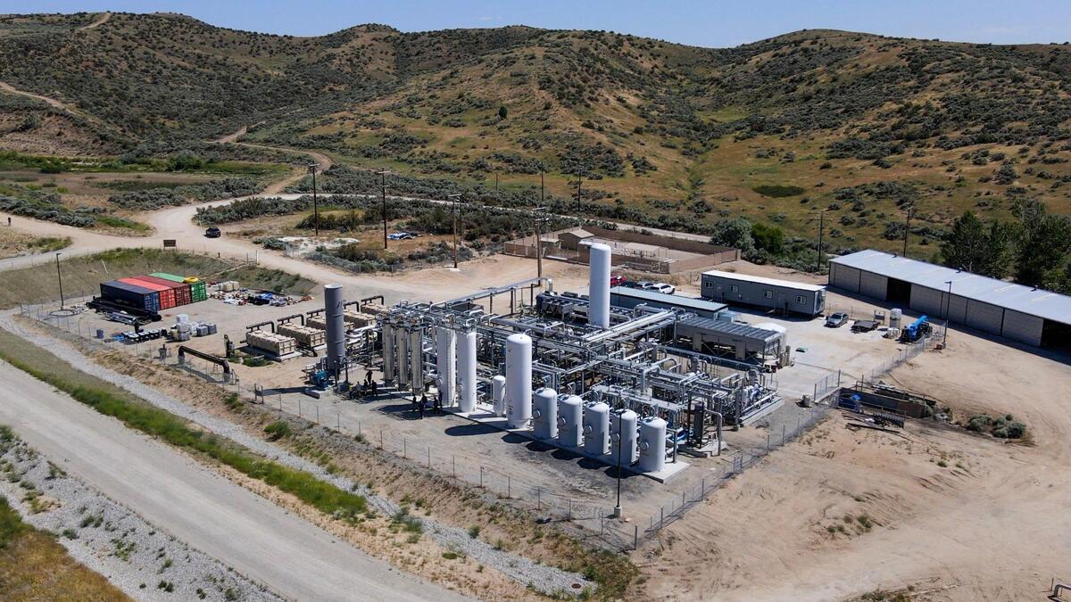 At a new plant just west of the Ada County Landfill, methane is extracted, filtered and made available for use in natural gas-powered buses and other vehicles.