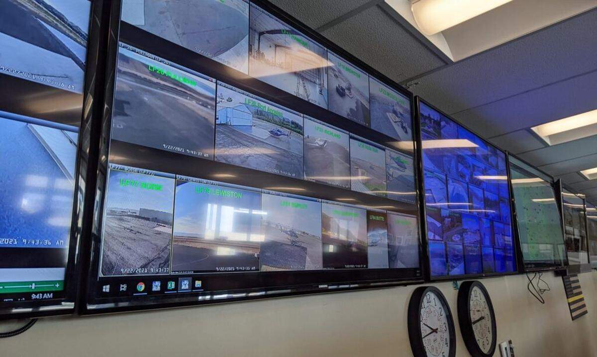 The Life Flight command center at Saint Alphonsus Health System in Boise.