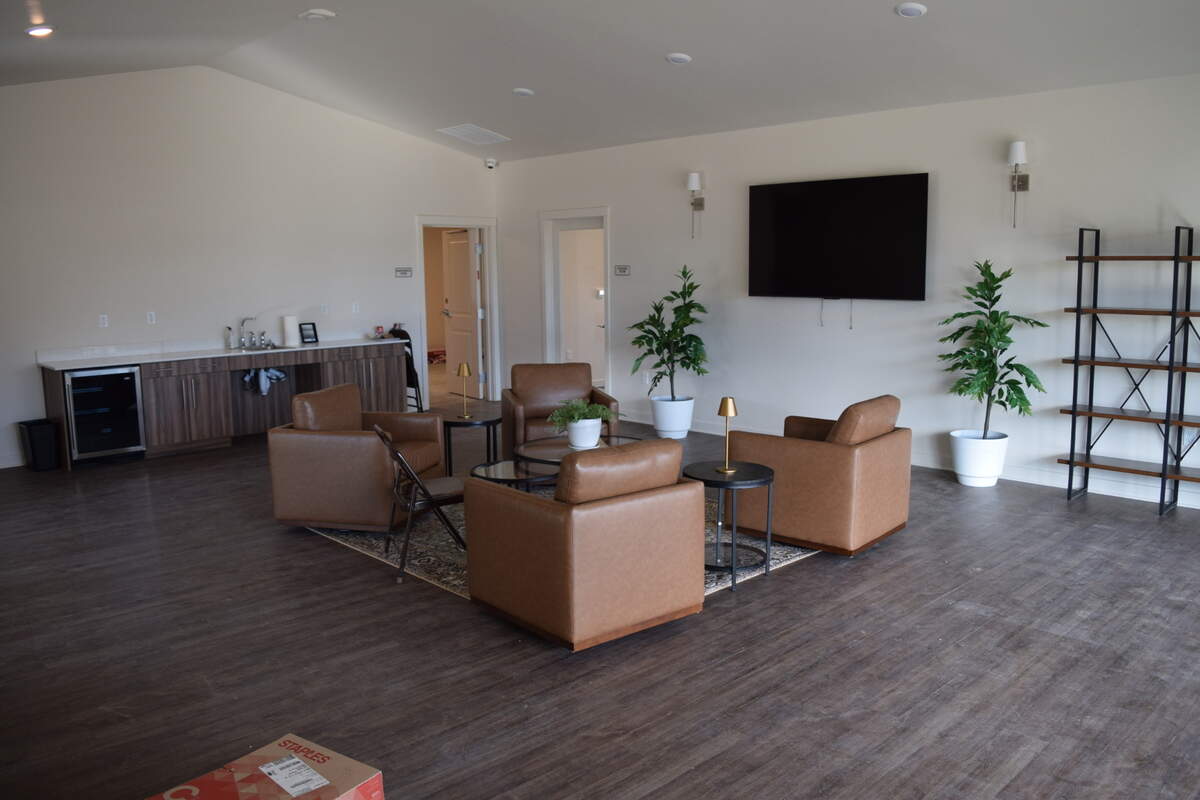 A common space in the Wood Rose apartment complex at 3321 N. Cooper Lane in Meridian.