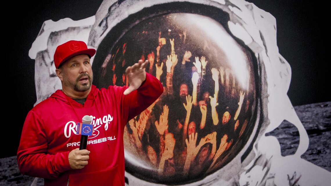 I can’t name his songs (sorry, Boise), but here’s why I just became a Garth Brooks fan