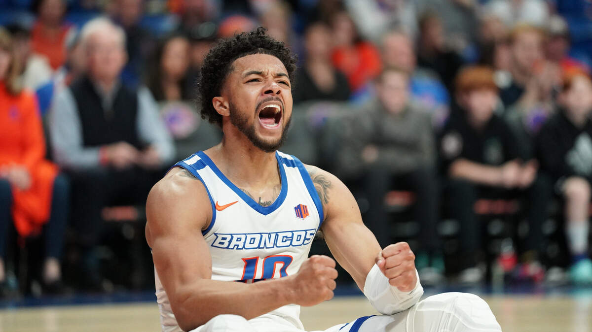 Marcus Shaver Jr. scored a game-leading 19 points to surpass 1,000 career points in Boise State’s 73-69 victory over UNLV on Sunday at ExtraMile Arena.