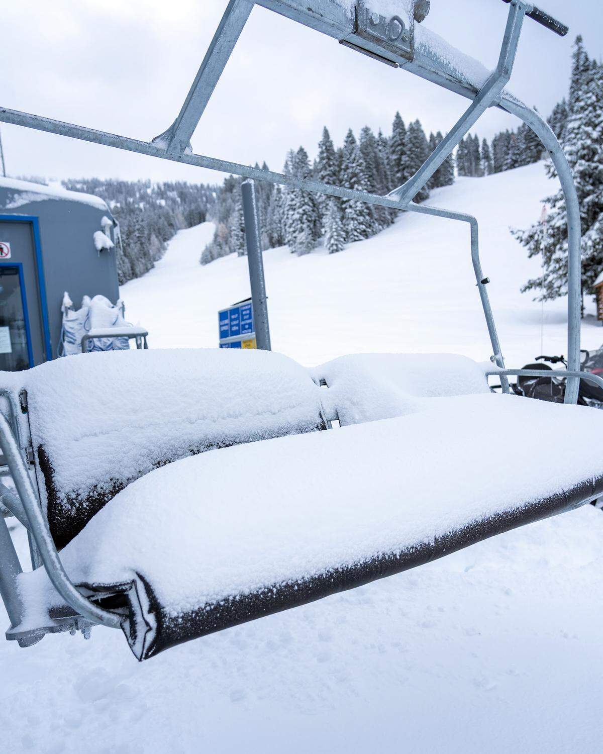 The Bluebird Express, Bear Chair and Easy Street chairs are expected to be operating for opening day, with additional lifts and more terrain opening once the weather permits.