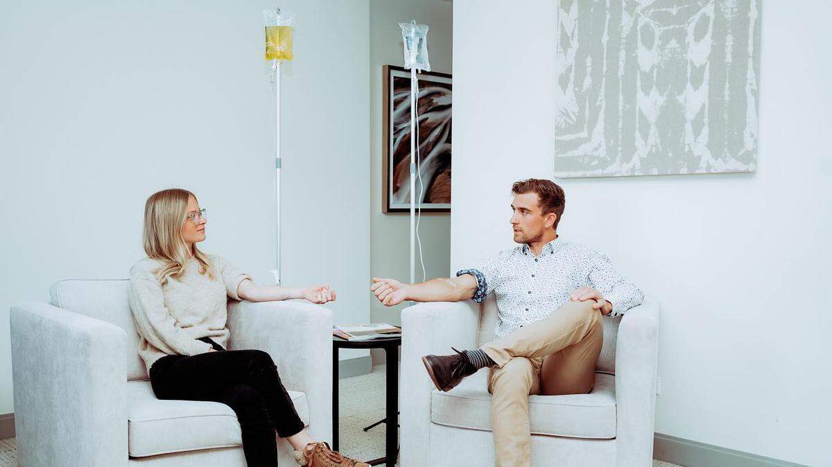 “Let our nurses come to the comfort of your home, hotel or office and hook you up with a drip,” Elevated Hydration says. Or you can head to a new “drip lounge” in Boise.