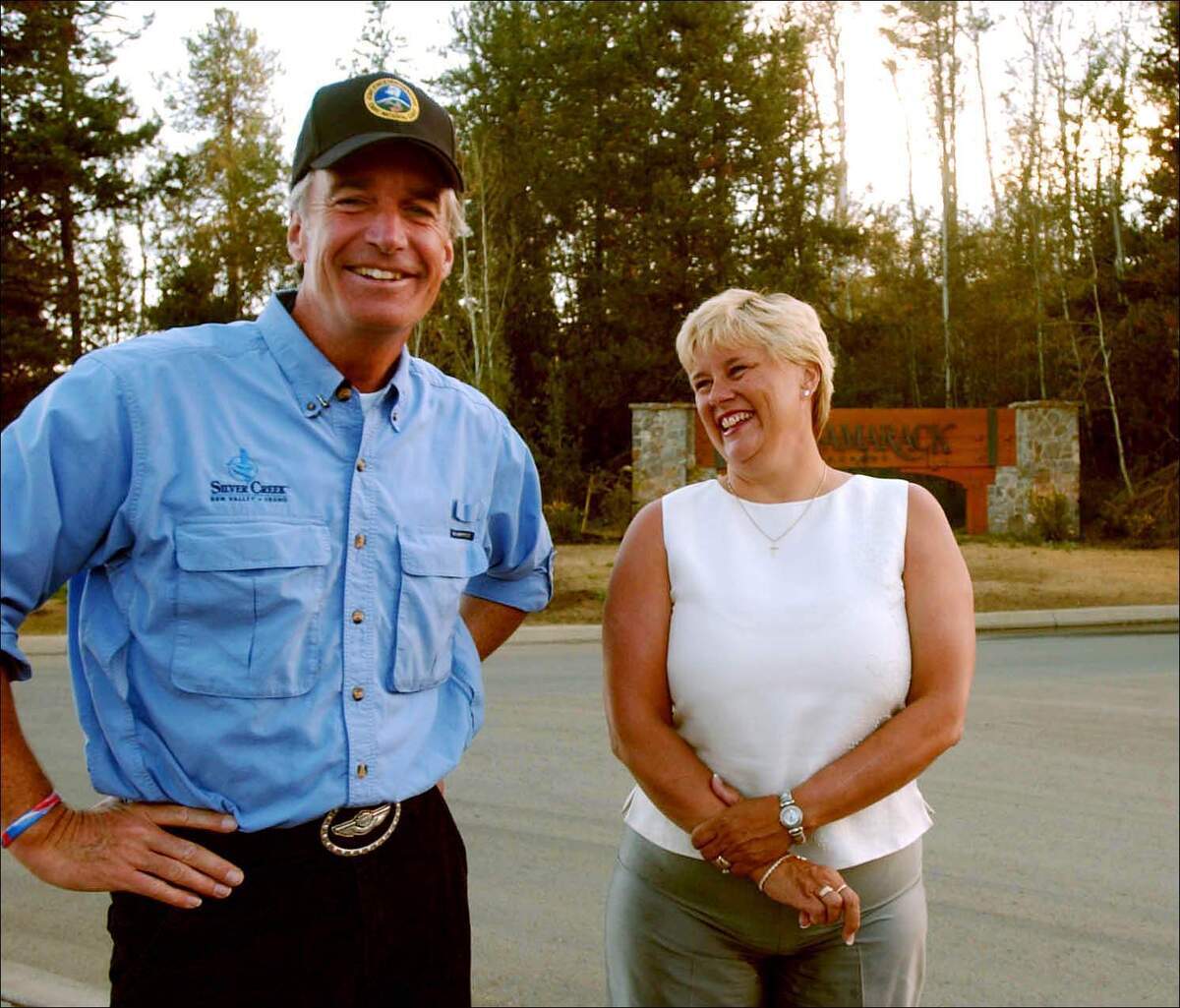 Former Idaho Gov. Dirk Kempthorne, left, and his wife, former first lady Patricia Kempthorne, who met in college at the University of Idaho, were married for 49 years. The former governor died in April.
