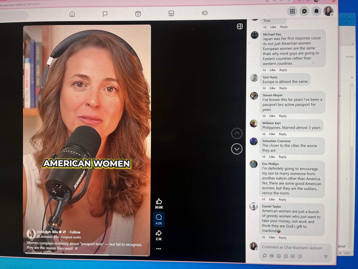 Char Jackson, in her tort claim, said a comment Caldwell Mayor Eric Phillips made on a 30-second video about how men don’t want to marry “toxic” American women contributed to a “hostile and intimidating work environment.”