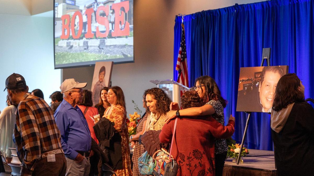 Family and friends celebrated the life of the Elko, Nevada, native.