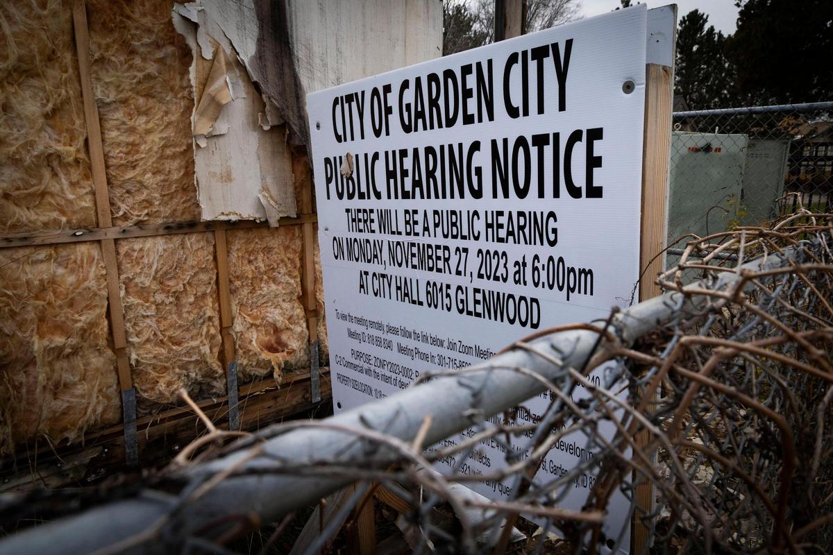 A 2023 public hearing notice in Garden City. Our 2024 salary database shows how much city officials are paid.