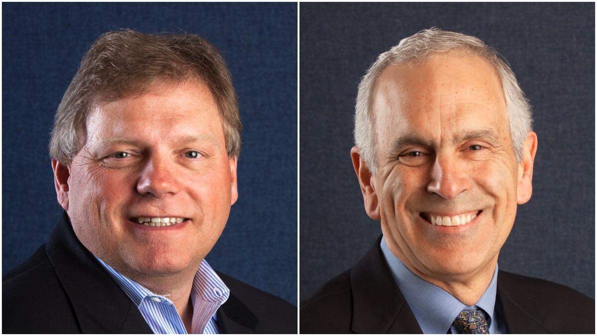 Bob Lokken, left, and Rich Raimondi.