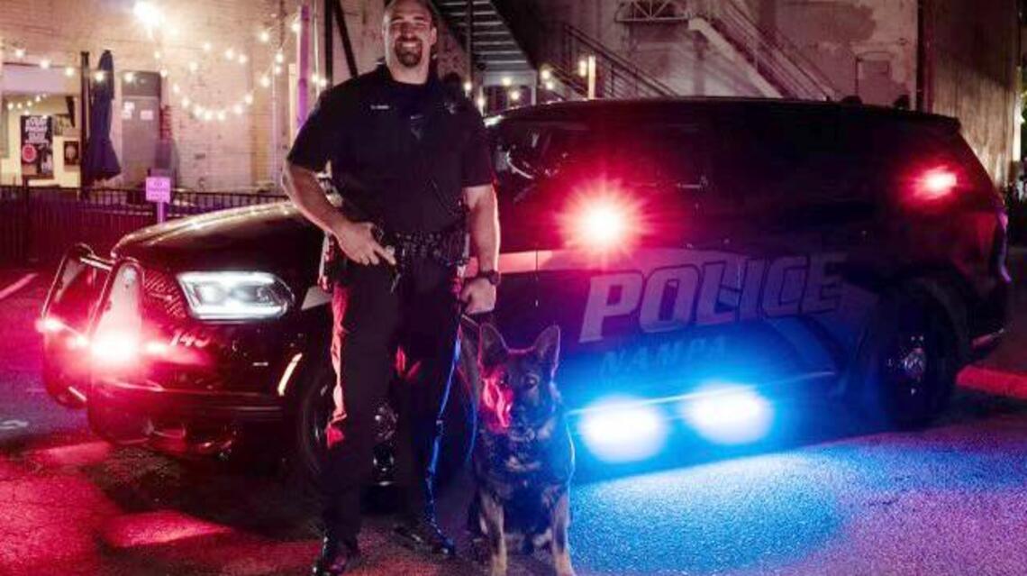 Idaho woman sentenced to prison for crash that killed police dog, injured officer