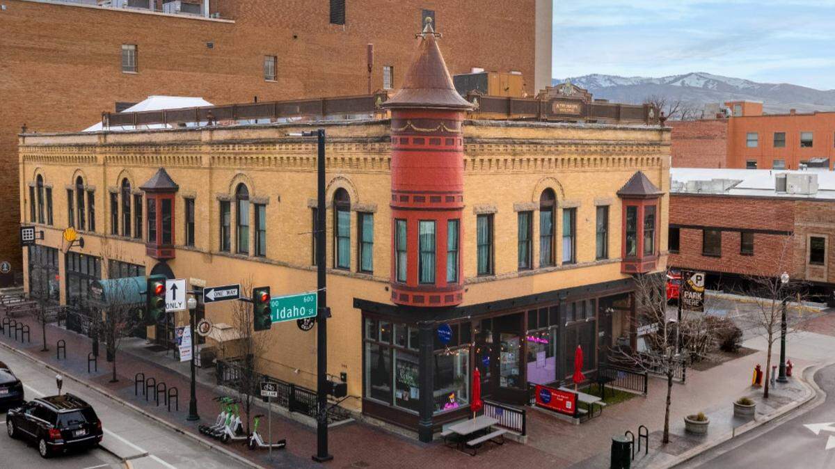 The historic Adelmann Building at 622 W. Idaho St.