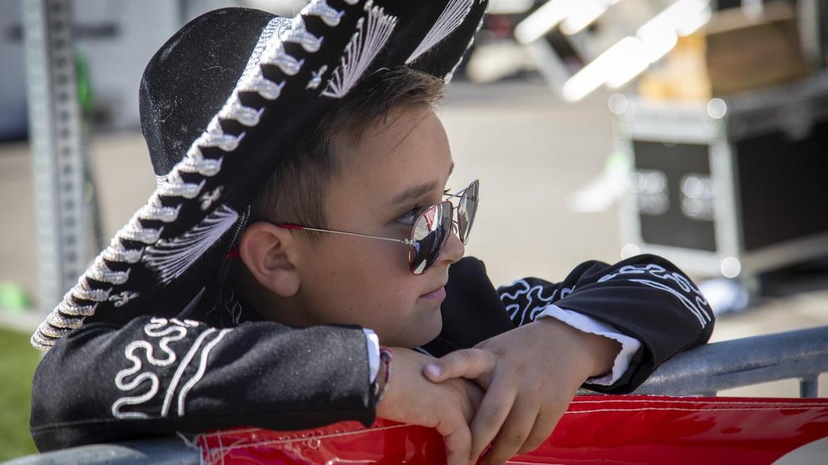 A young performer with Oyamel Folkloric Dancers waits his turn at the Latino Fest in this Statesman file photo. The festival is coming back this weekend after a four-year hiatus.