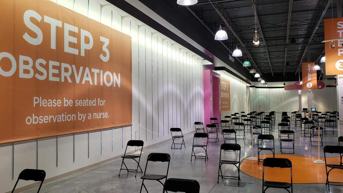 Starting on Feb. 18, Saint Alphonsus Health System will relocate COVID-19 vaccination appointments to a mass site at The Village in Meridian, which is more centrally located, according to officials.