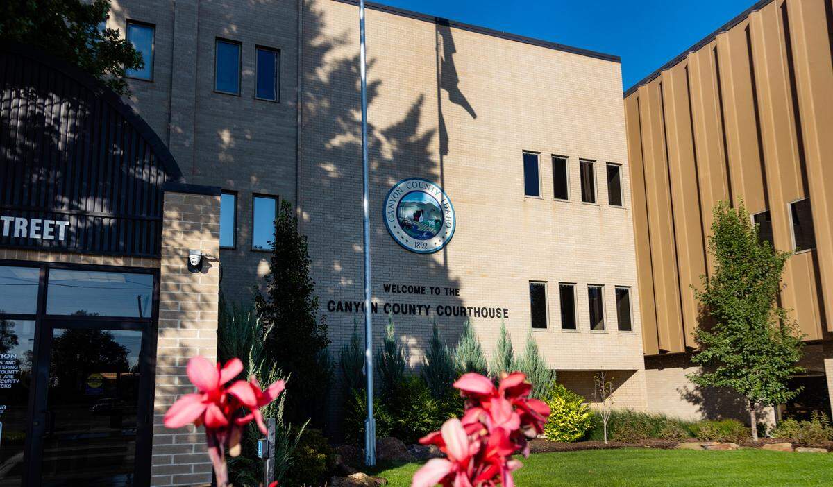The Canyon County Courthouse at 1115 Albany St. in Caldwell.