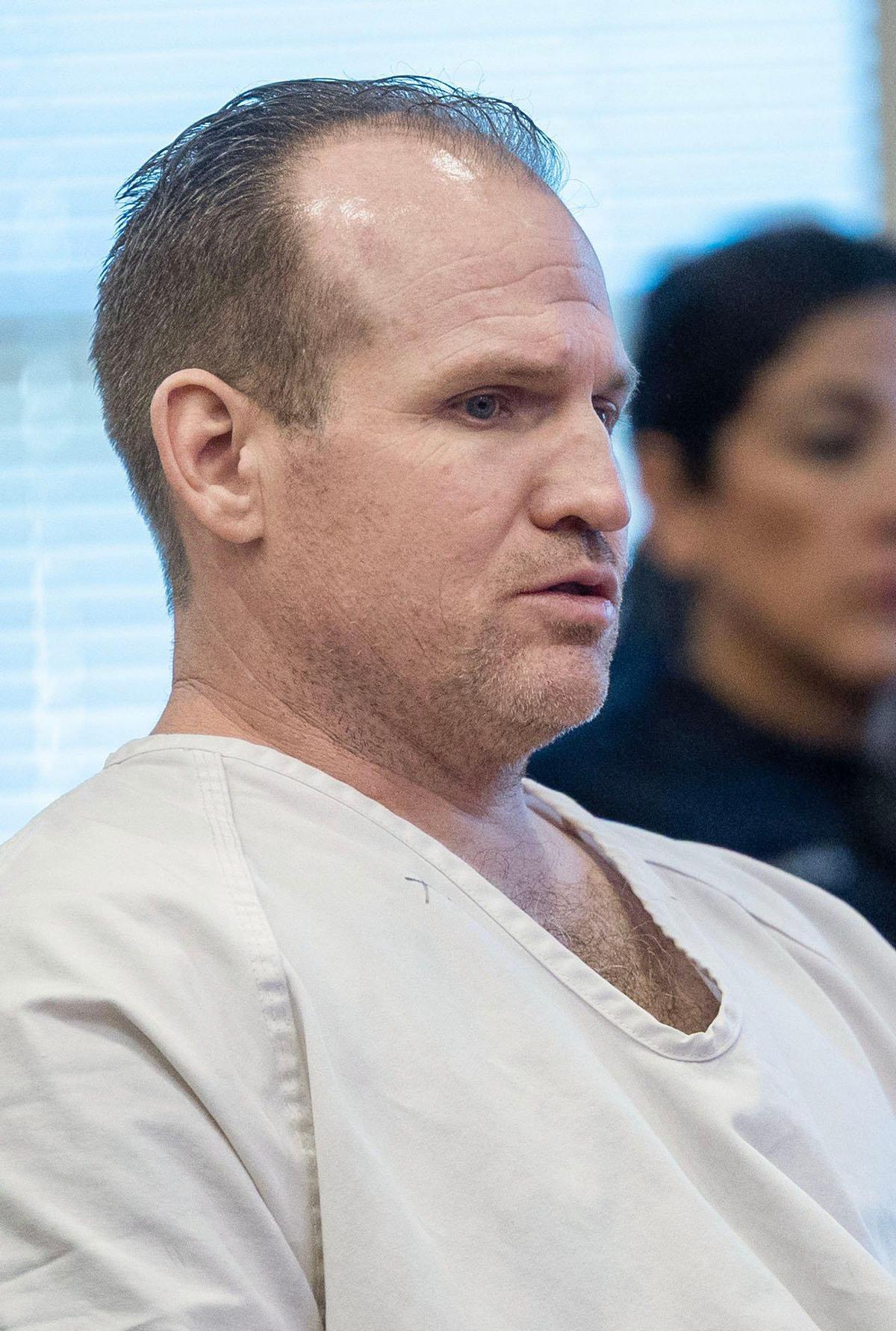 Jacob Miller, when offered to comment before being sentenced for two counts of felony aggravated driving under the influence sentence was pronounced, apologizes to the victims and their families at the Ada County Courthouse in Boise, Thursday, July 10, 2025.