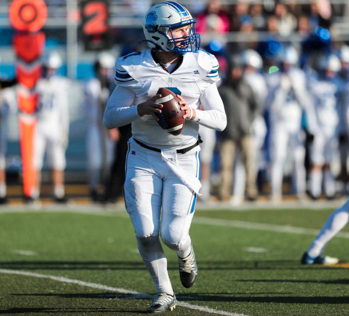 Sugar-Salem quarterback Daniel Neal was voted the 3A All-Idaho Player of the Year by the state’s football coaches.