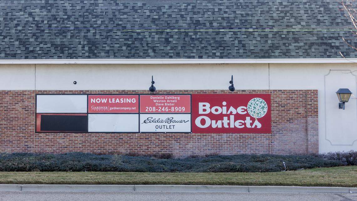 The Eddie Bauer Outlet is the last remaining retailer at the Boise Factory Outlets.