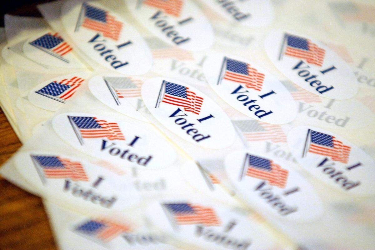 8:22 a.m.  First thing Tuesday, there were plenty of  “I Voted” stickers. And poll workers like nothing more than to give them out. At the Boise Depot, Collette Eppes (in charge of names starting with A through L), and Kay Albert (M through Z) greeted Boise Bench voters. They’ve been doing this together for five years, the last three at the Depot. At around 5:30 p.m., Eppes held up the form the workers use to track the number of voters - it goes up to 500 on the front side. “My goal is to turn this over,” she said. “Not this year.”