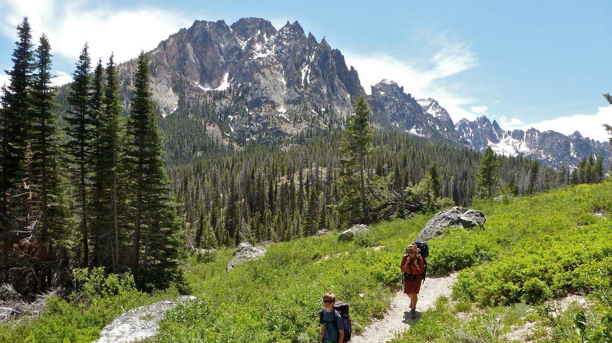 The Sawtooth Mountains in Central Idaho are busy with hikers in the summer, making it important to remember that what you leave behind will be seen by others.