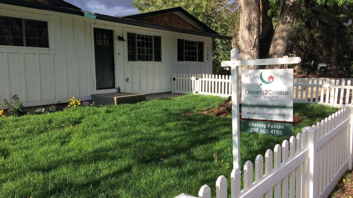 This house at 2208 W. Dora Lane in Boise’s North End, with five bedrooms, three bathrooms and 2,040 square feet, on three-tenths of an acre, has an assessed value for tax purposes of $380,500. The asking price? $1 million.