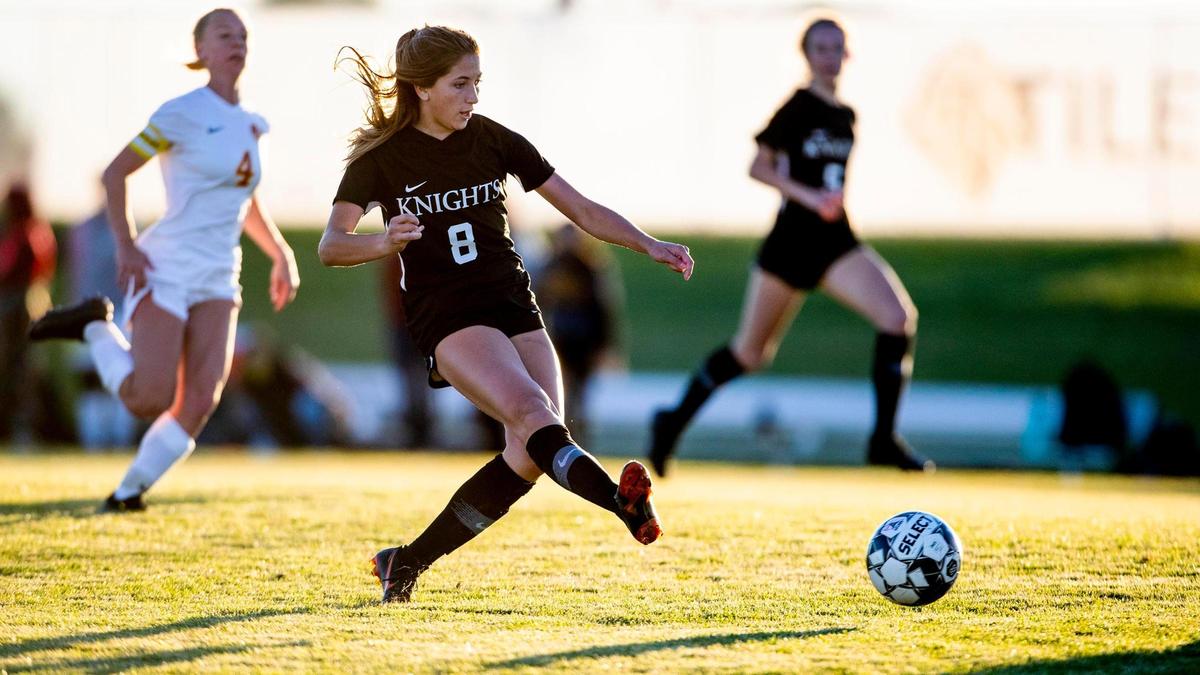 Bishop Kelly forward Sophie Schmautz broke out as a freshman, scoring 15 goals last year.
