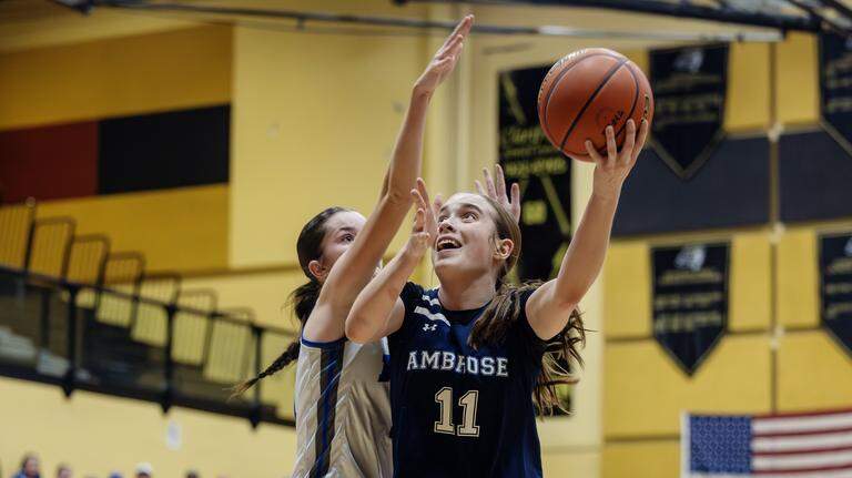 PHOTOS: Ambrose girls basketball state semifinals