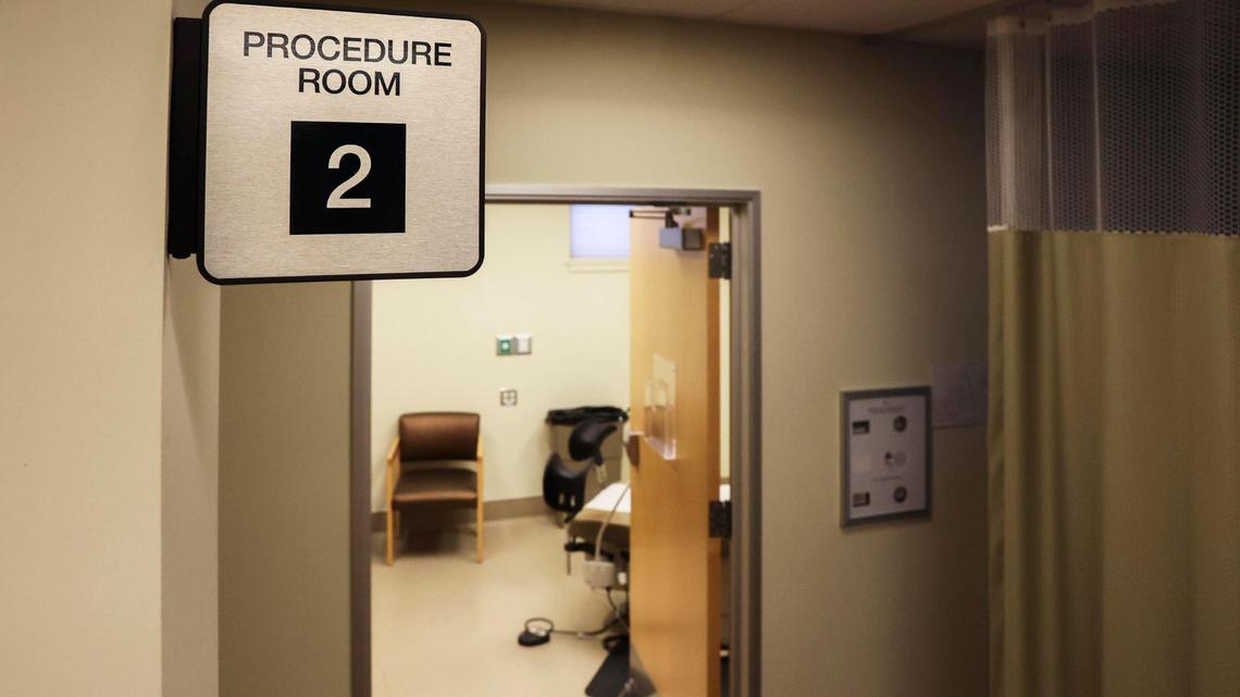 A procedure room at Planned Parenthood in Meridian is depicted in this 2021 file photo. Idaho Planned Parenthoods can no longer perform abortions, but a teen girl underwent the procedure at a Planned Parenthood in Bend, Oregon. Her boyfriend and the boyfriend’s mother have been charged with kidnapping over the trip.