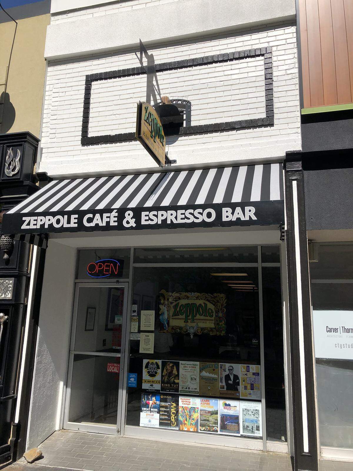 A downtown fixture on 8th Street, Zeppole has closed for good this time.