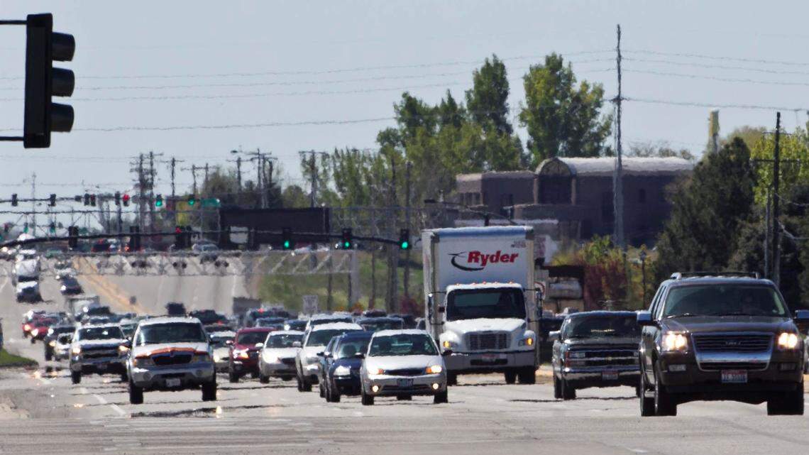 Eagle Road is one of the busiest  traffic corridors in Idaho.