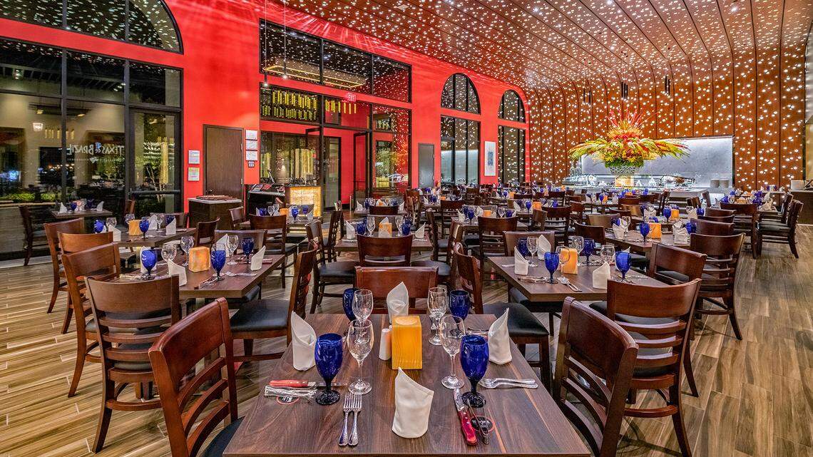 Texas-based chain Texas de Brazil opened its upscale Meridian restaurant in 2019.