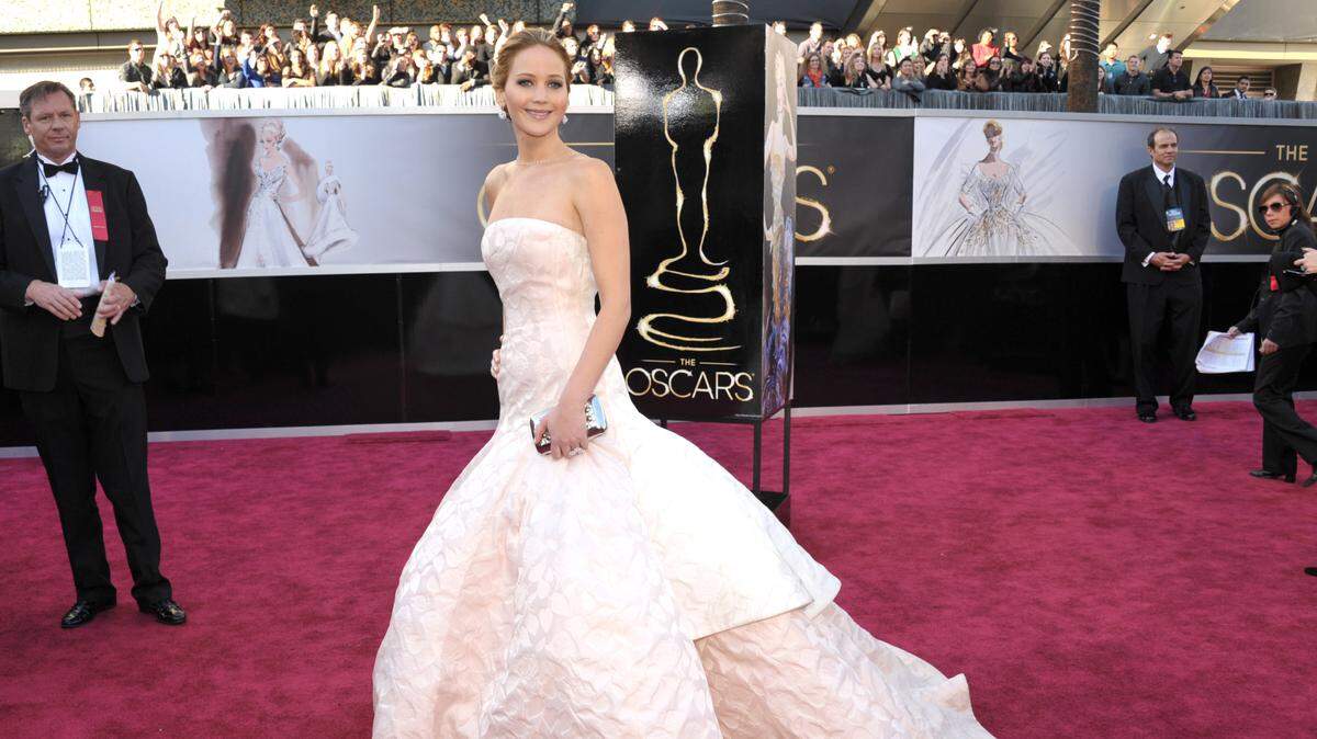 Actress Jennifer Lawrence spoke up for mental health awareness during the 85th Academy Awards on Sunday Feb. 24, 2013, in Los Angeles. (Photo by John Shearer/Invision/AP