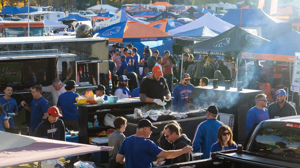 Boise State football returns home on Saturday. Will stormy weather ruin the festivities?