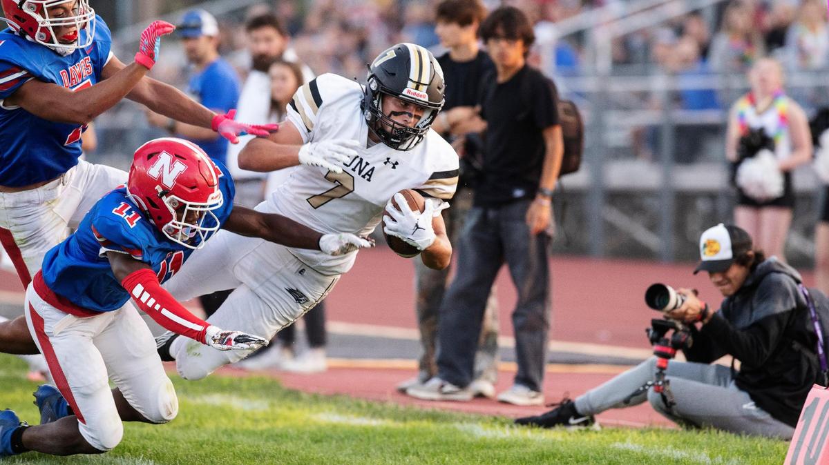 Kuna wide receiver Luke Selto is one of eight returning offensive starters for the Kavemen, a sleeper pick in the 5A SIC.