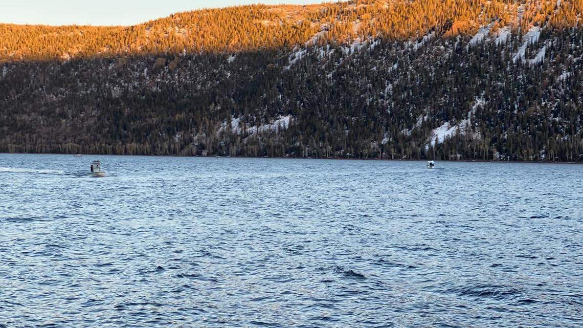 A 13-year-old boy was found dead in Fish Lake on Saturday after a boat he was in with his dad capsized, Utah officials say.