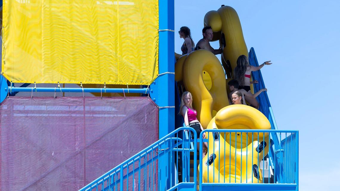 The park opens at 11 a.m. and closes at 8 p.m.