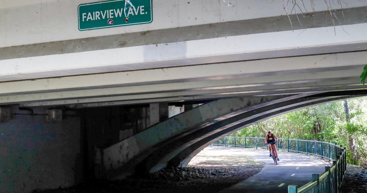 A biker travels along the Boise Greenbelt. On Tuesday, Ada County commissioners voted to approve changes to county code to address speeding and reckless behavior on the pathway.