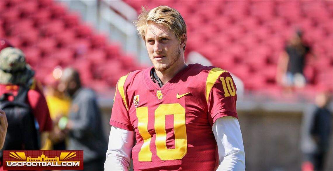 Boise State quarterback Jack Sears was a four-star recruit coming out of high school and spent the past three years at USC.