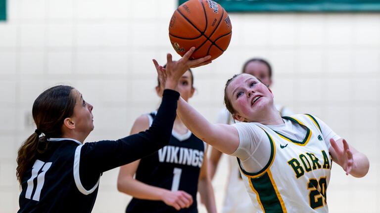 Photo Gallery: Middleton defeats Borah 51-50 in SIC girls basketball