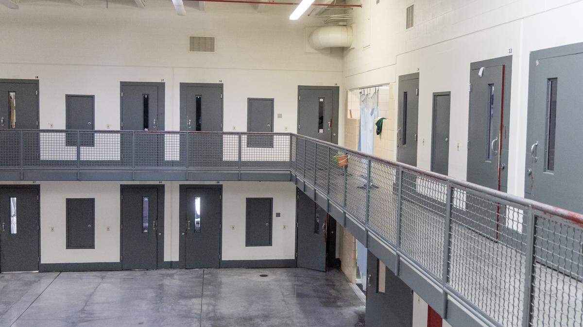 Cells house two residents each in the general population at Idaho State Correctional Center. ISCC is a Boise-area Idaho Department on Corrections prison that houses a mix of closed custody and general population inmates.