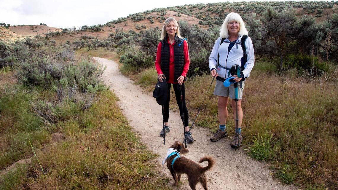 To stay busy in quarantine, two grandmas are hiking ‘every inch’ of Boise’s 200 miles of trails
