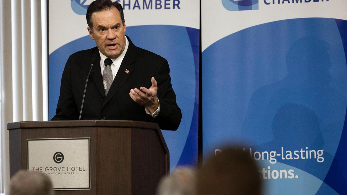 Idaho U.S. Rep. Russ Fulcher postponed a scheduled appearance in Nampa on Tuesday evening after protesters interrupted a similar town hall-style event at Meridian City Hall on Monday.