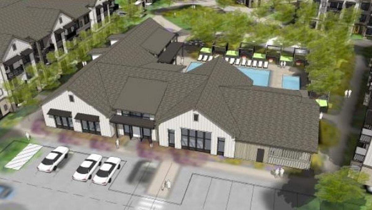 The 250 apartments in McDermott Village would have easy access to the commercial businesses that would also be located in the subdivision.