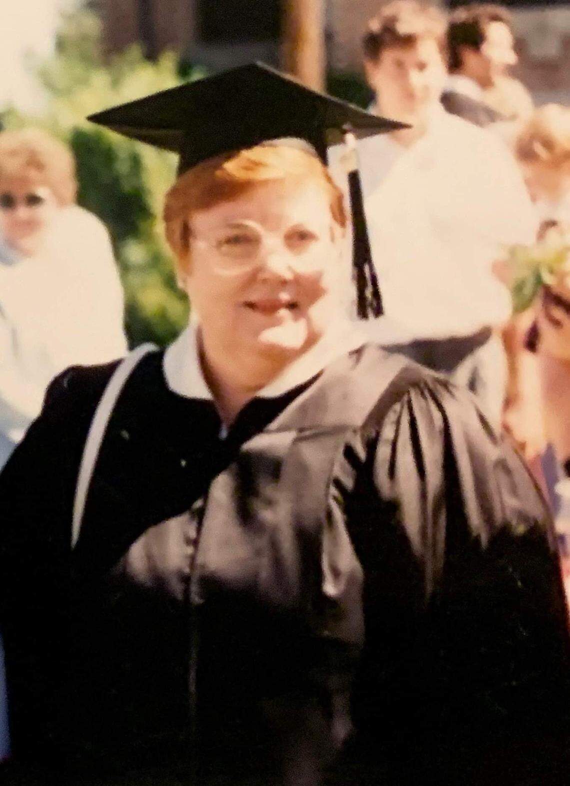 “She was the first of her family to get a post-secondary degree,” Rep. Greg Chaney, R-Caldwell, said, “She was very proud of that accomplishment and very proud of having been able to do it later in life as a non-traditional student with kids at home.”