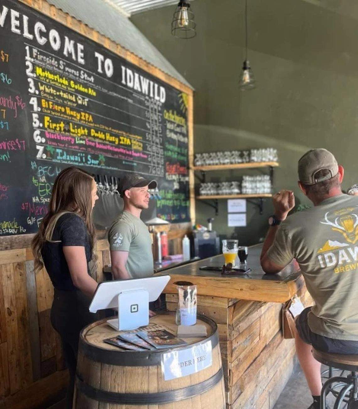Cortni and Matt Nader opened Idawild Brewing Co. in 2022.