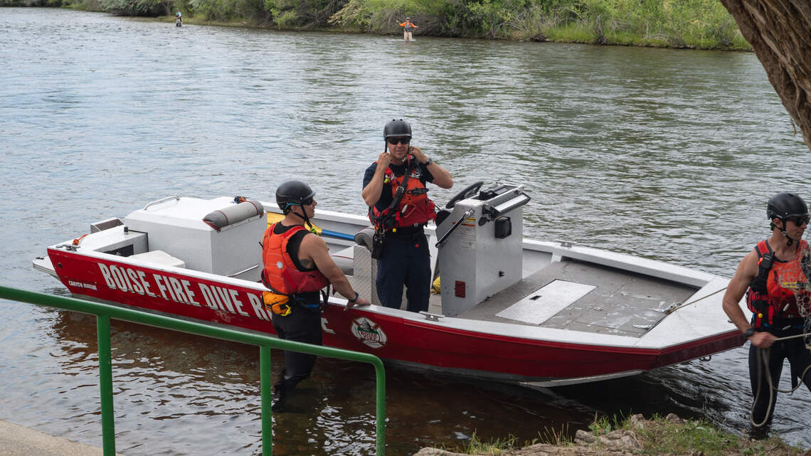 The Boise River Float started Saturday. How many rescues have there been?