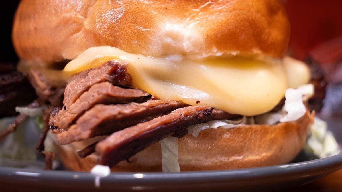 Craving slow-smoked brisket on a sandwich? Deli George has that.