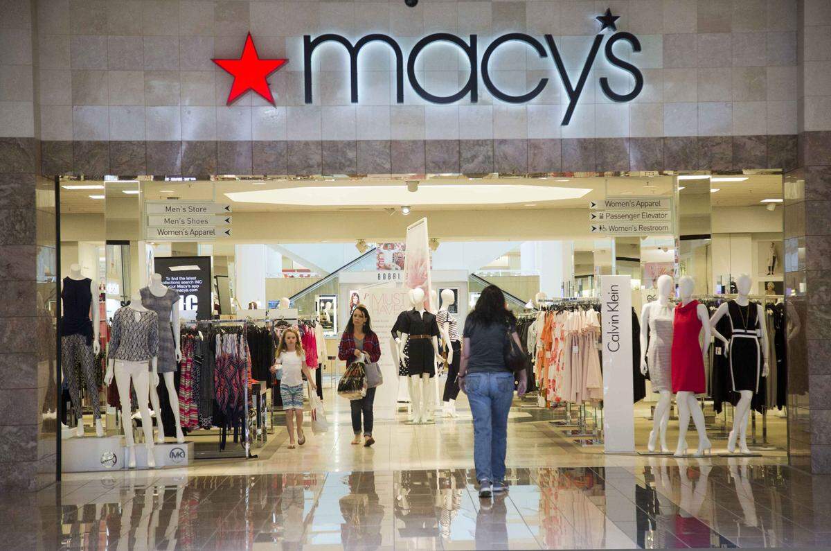 Macy’s is one of the anchor stores at Boise Towne Square mall. Like most of the mall, it is closed, because of the coronavirus pandemic.