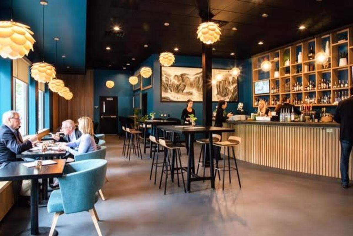 Bei Lounge used to be Yen Ching Bakery, but it’s been completely renovated.
