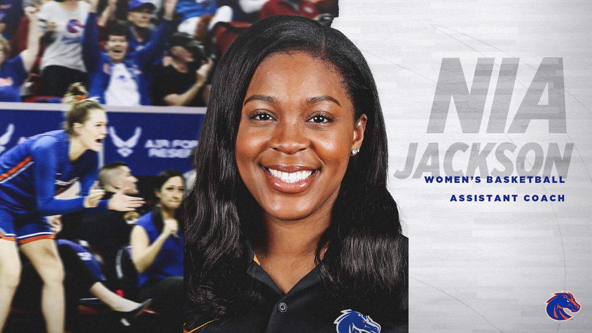 Boise State women’s basketball coach Gordy Presnell announced Thursday the hiring of Nia Jackson as assistant coach.