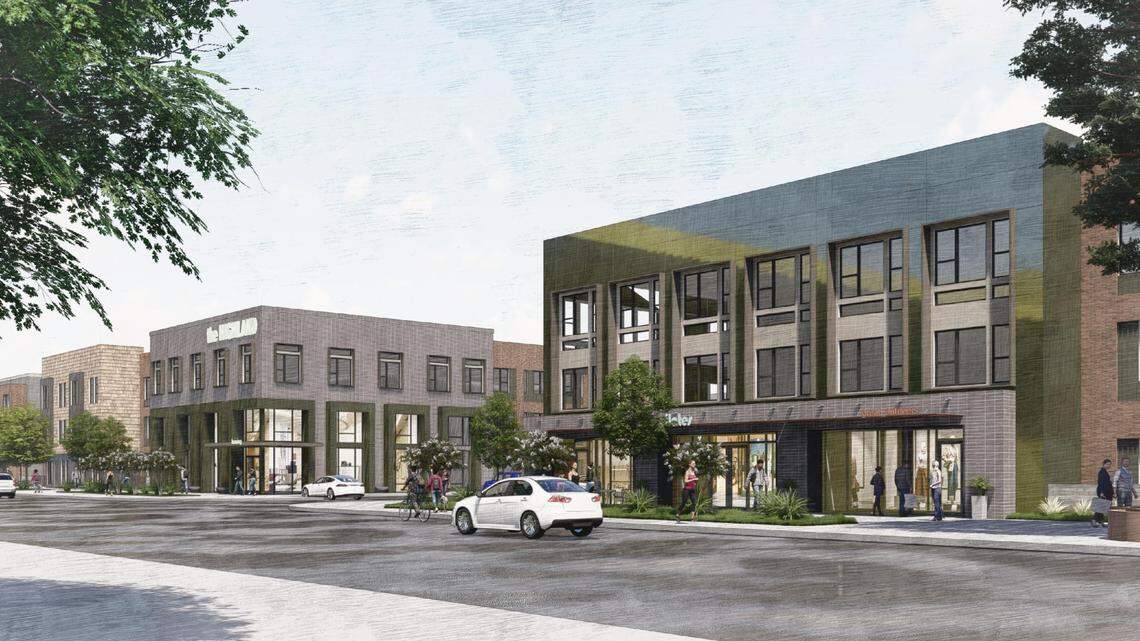 The Londoner Ave. apartments would be wedged between the commuter-heavy Broadway Avenue and Parkcenter Boulevard.