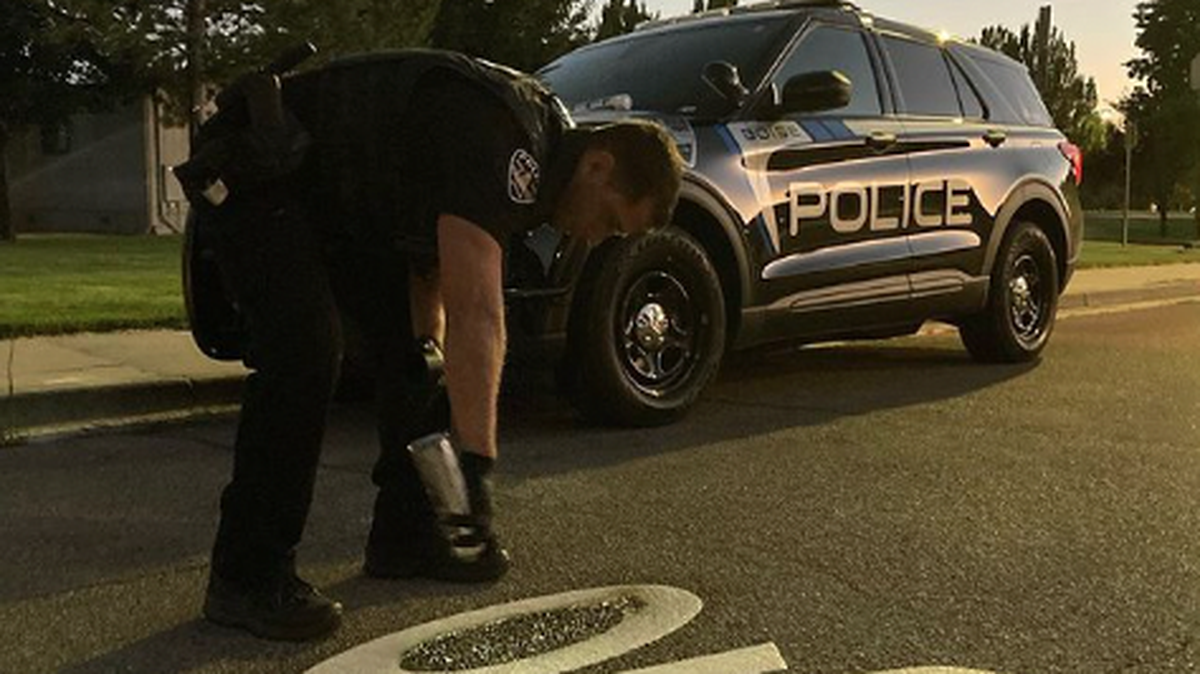 The Boise Police Department uses Ford’s Interceptor model as a patrol vehicle.